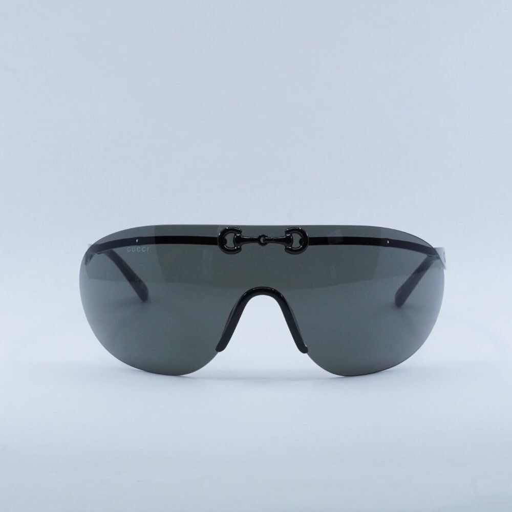 GUCCI GG1656S 001 BLACK GREY SUNGLASSES - LOWEST PRICE! - Picture 3 of 11